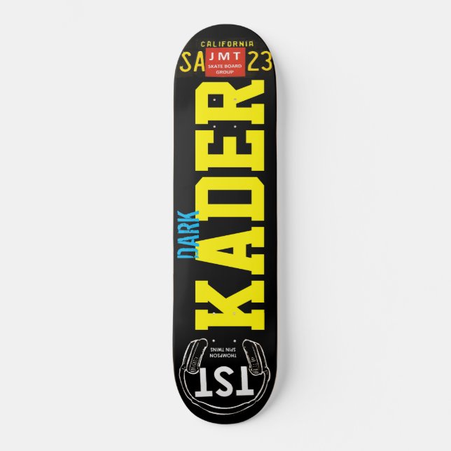 Skateboard DARK KADER (Anverso)
