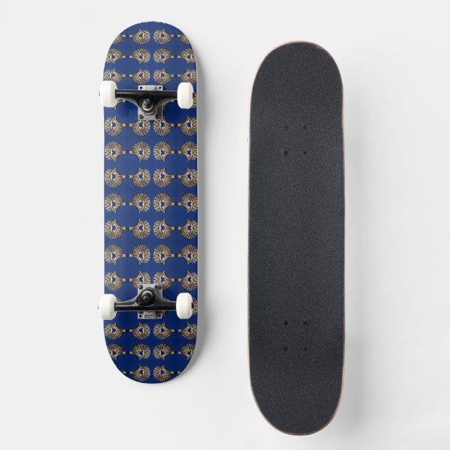 Skateboard Das Ägyptische Auge´8 (Anverso)