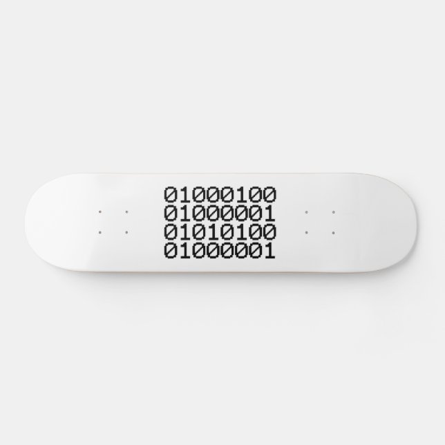 SKATEBOARD DATOS BINARIOS (Horz)