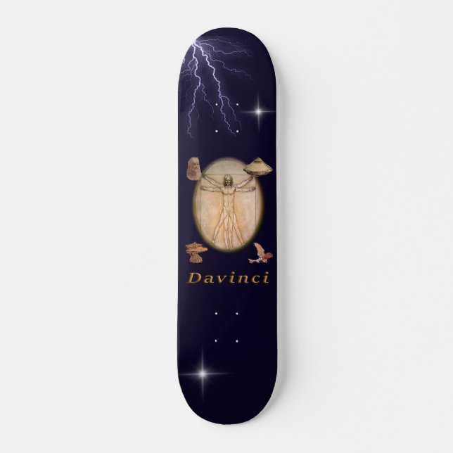 Skateboard Davinci (Anverso )