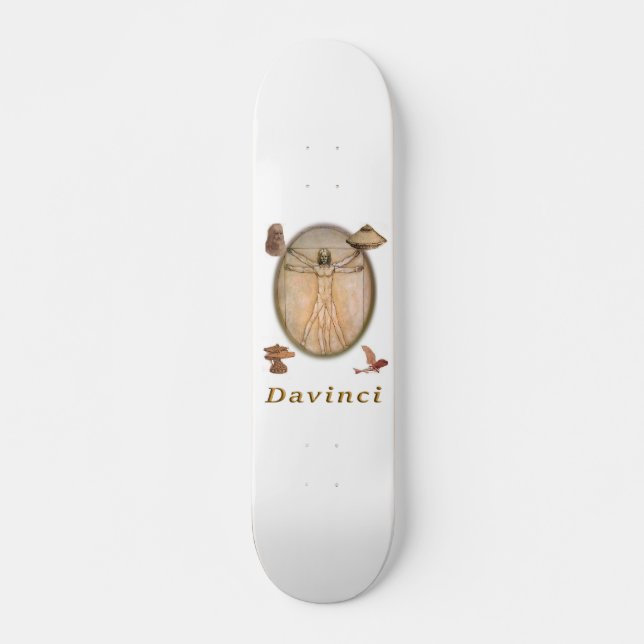 Skateboard Davinci (Anverso )
