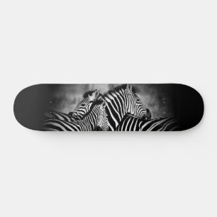 Skateboard Dazzle de cebra