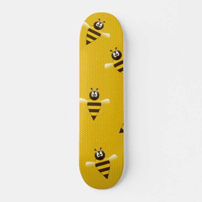Skateboard de abejas (Anverso )