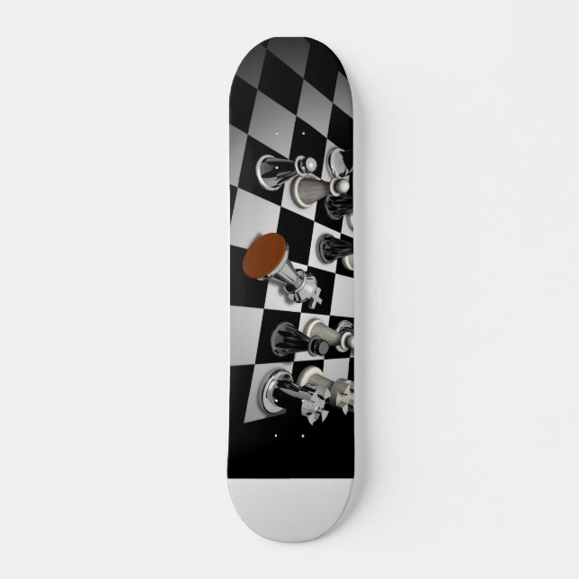 Skateboard de ajedrez (Anverso )