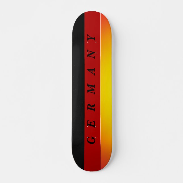 Skateboard de Alemania (Anverso )