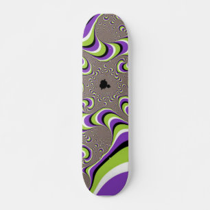 Skateboard de alteración visual