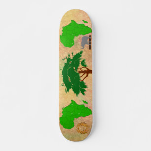 Skateboard de árbol