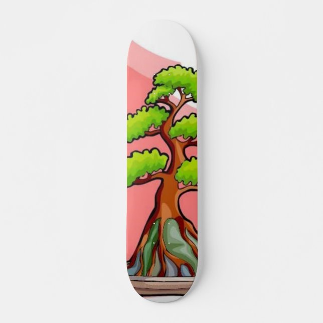 Skateboard de árbol Bonsai (Anverso )