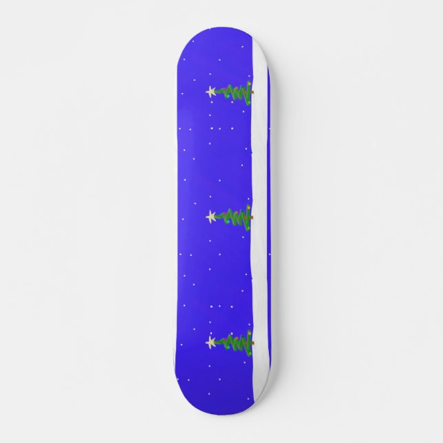 Skateboard de árbol de Navidad (Anverso )