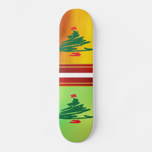 Skateboard de árbol de Navidad