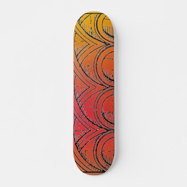 Skateboard de arquitectura medieval (Anverso )
