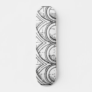 Skateboard de arquitectura medieval