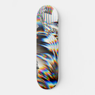 Skateboard de ataque arco iris