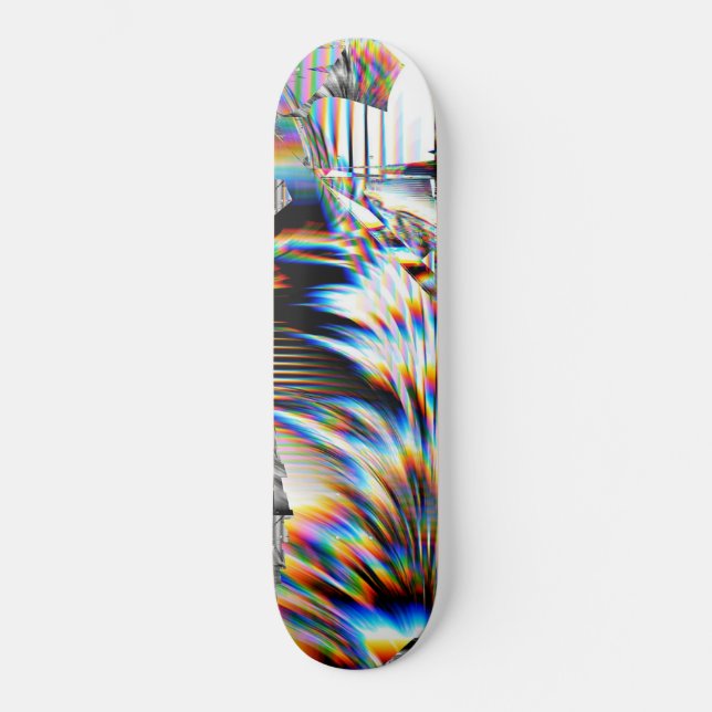 Skateboard de ataque arco iris (Anverso)
