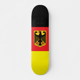 Skateboard de bandera alemana