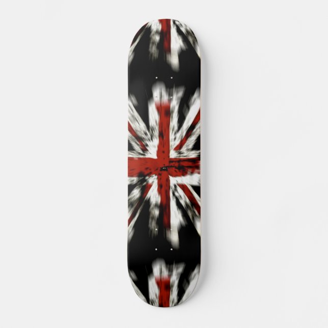 Skateboard de Bandera Británica (Anverso)