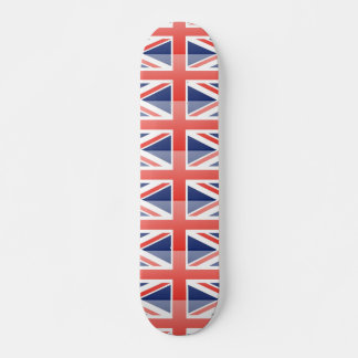 Skateboard de bandera del Reino Unido