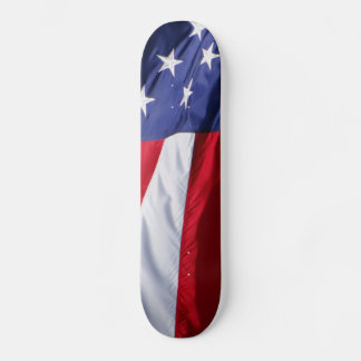 Skateboard de bandera estadounidense