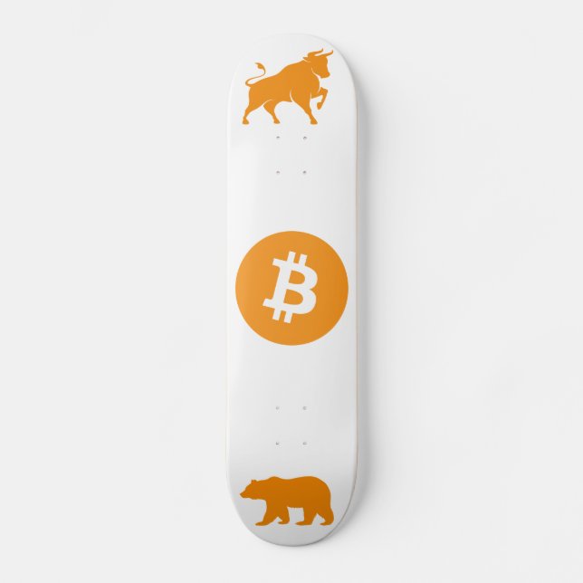 Skateboard de Bitcoin (Anverso)