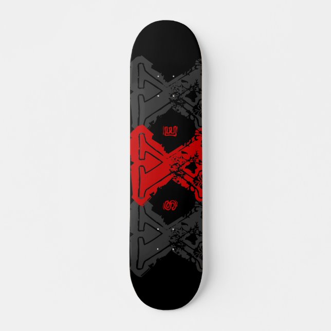 Skateboard de borde recto sXe (Anverso )