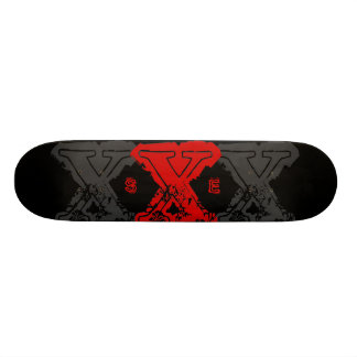 Skateboard de borde recto sXe