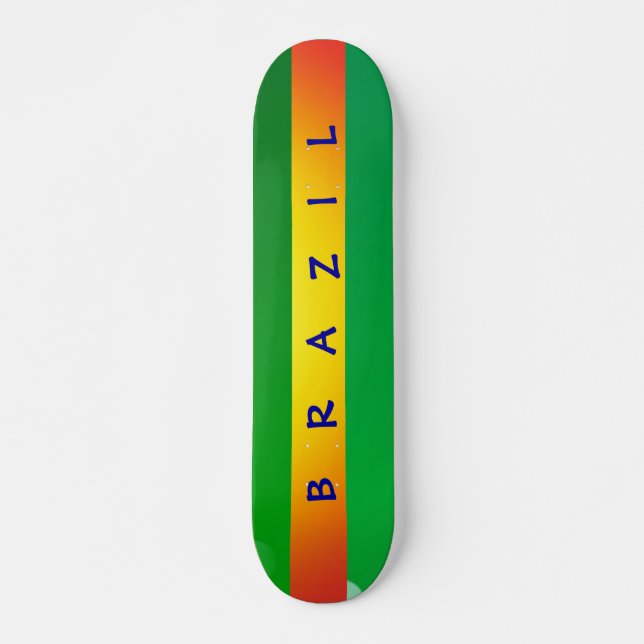 Skateboard de Brasil (Anverso )