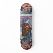 Skateboard de búfalo