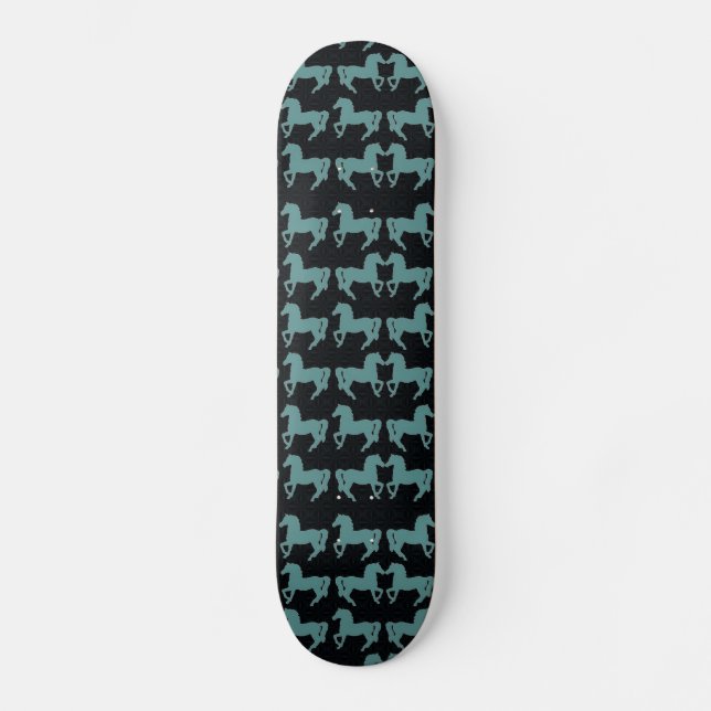 Skateboard de caballos (Anverso)