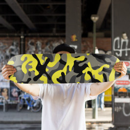 Skateboard de Camo Amarillo | Skateboard de Camo