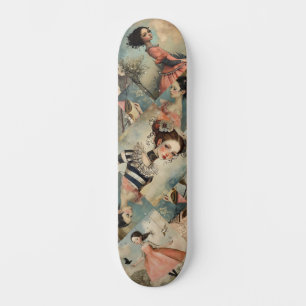 Skateboard de Chicas inspirados en el desenlace co