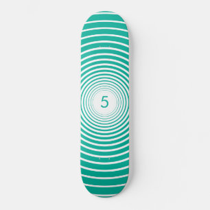 Skateboard de círculos de color personalizado - Su