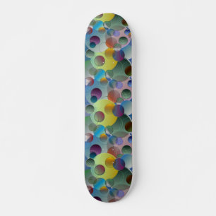 Skateboard de círculos flotantes