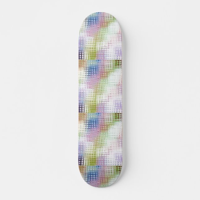Skateboard de color brillante (Anverso )