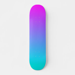 Skateboard de colores abstractos