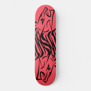 Skateboard de colores personalizados - León en fun