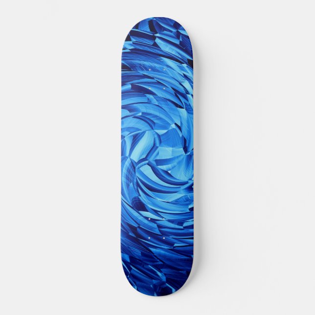 skateboard de cristal de agua (Anverso)