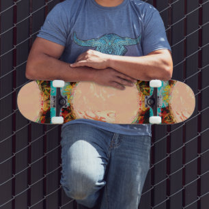 Skateboard de cuadros