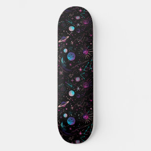 Skateboard de diseño Astrológico Retro 80 único