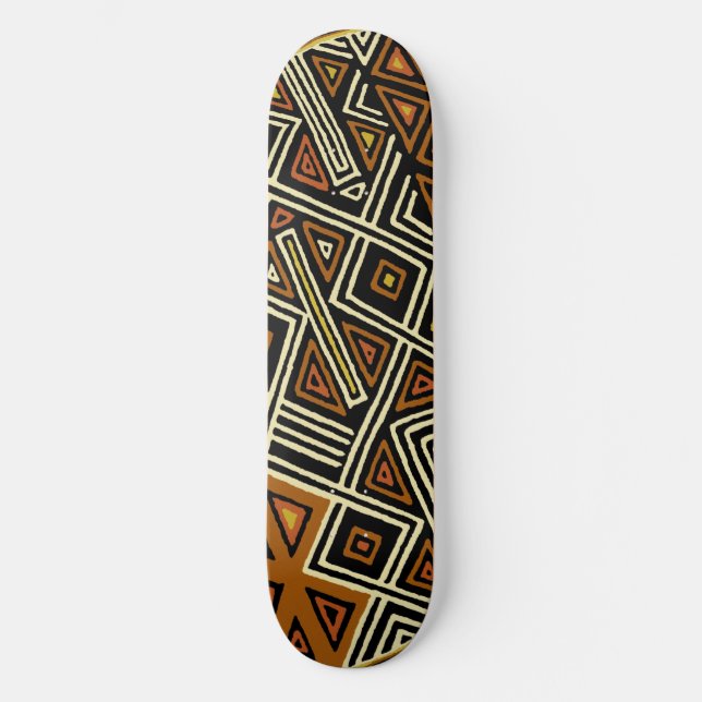 Skateboard de diseño de Kuba Africano (Anverso)