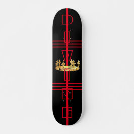 Skateboard de diseño divino de Guay para principia
