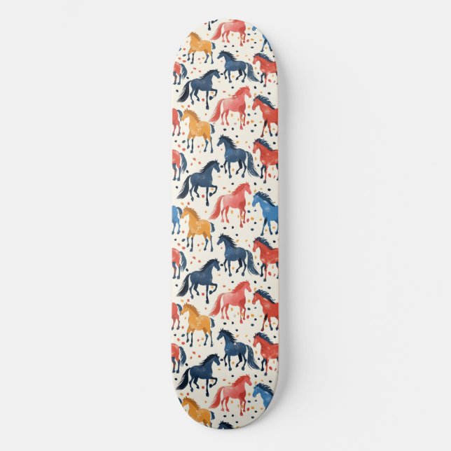 Skateboard de diseño único para caballos de Guay (Anverso)