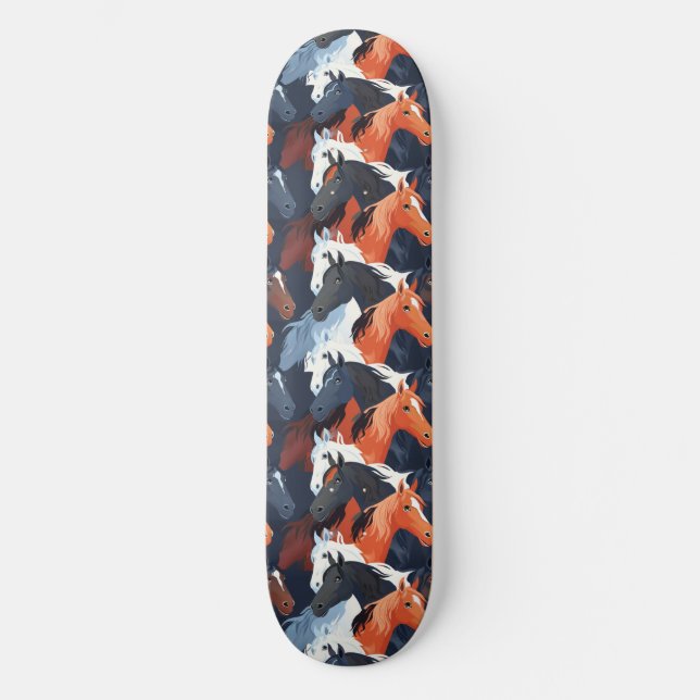 Skateboard de diseño único para caballos de Guay (Anverso)