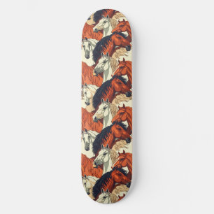 Skateboard de diseño único para caballos de Guay