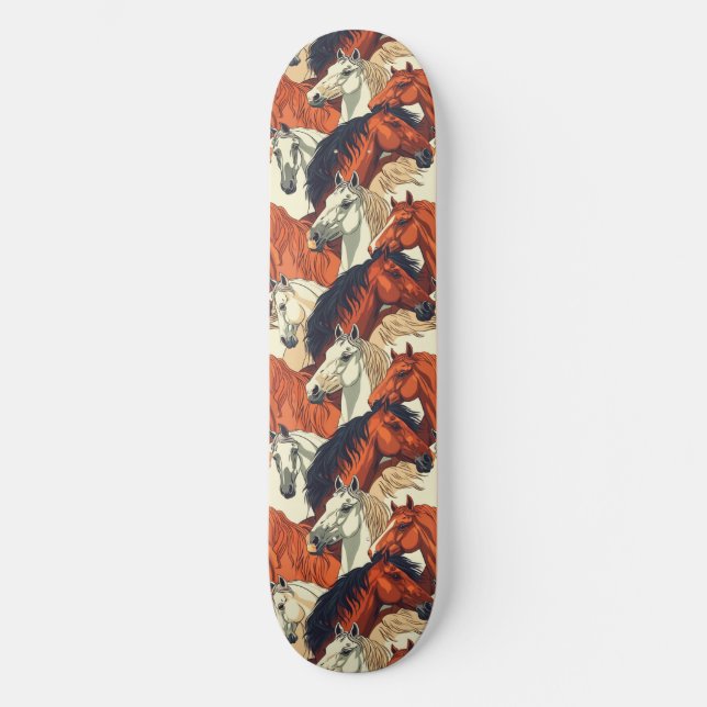 Skateboard de diseño único para caballos de Guay (Anverso)