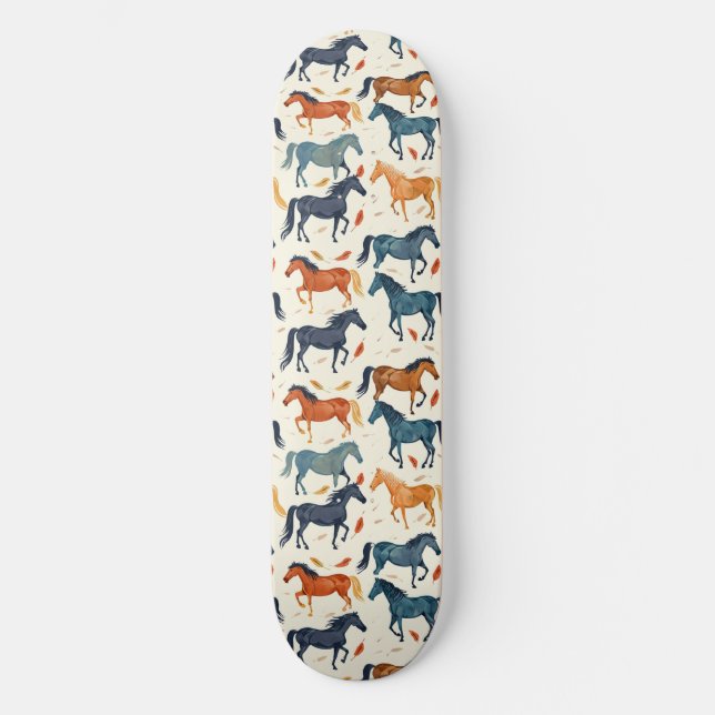Skateboard de diseño único para caballos de Guay (Anverso)
