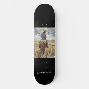 Skateboard de diseño único personalizado para aman