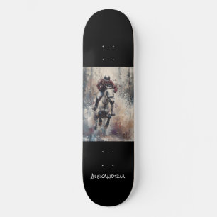 Skateboard de diseño único personalizado para aman