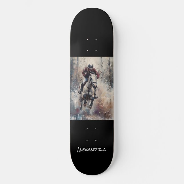 Skateboard de diseño único personalizado para aman (Anverso)