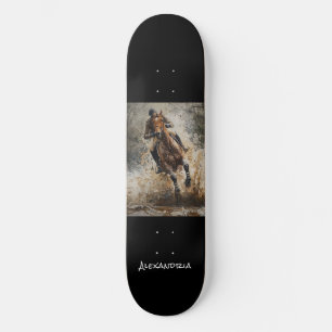 Skateboard de diseño único personalizado para aman