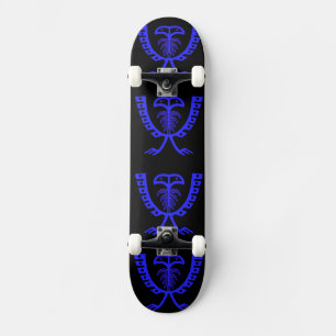 Skateboard de dos hojas de águila azul